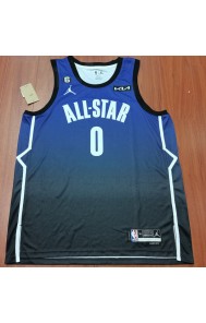 0 Haliburton 2023 Nba all stars game Team Lebron jersey blue