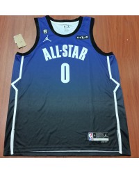 0 Haliburton 2023 Nba all stars game Team Lebron jersey blue