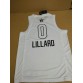 0 Lillard 2018 All Star Game jersey white