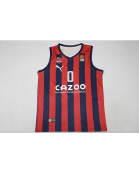 0 Markus Howard Saski Baskonia 22-23 Home Basketball Jersey