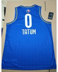 0 Tatum 2020 All star game jersey blue