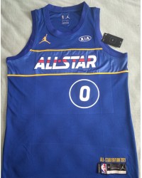 0 Tatum 2021 All star game jersey blue