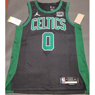 0 Tatum Celtics 2022-23 statement jersey black 001 player version