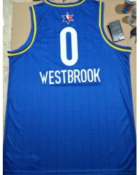 0 Westbrook 2020 All star game jersey blue