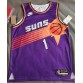 1 Booker Suns 2023-24 Classic jersey purple player version