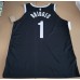 1 Bridges Brooklyn Nets jersey black player version