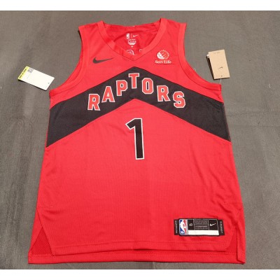 1 Dick Raptors 2020-21 jersey red player version