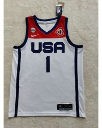 1 Divorced 2023 USA Dream jersey white