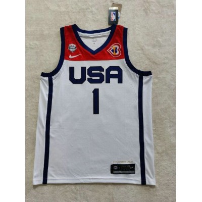 1 Divorced 2023 USA Dream jersey white