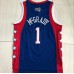 1 Mcgrady 2004 All star game Authentic jersey blue