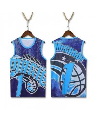 1 Mcgrady Hip hop basketball jersey