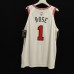 1 Rose Chicago Bulls jersey white player version