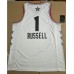 1 Russell Nets 2019 all star game jersey white