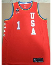 1 Williamson 2020 All-Star Rookie Game USA Jersey