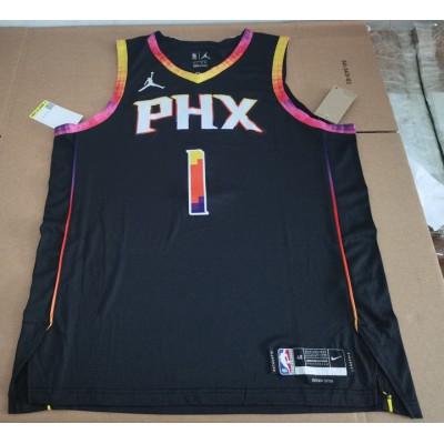 1 booker Suns 2022-23 statement jersey player version