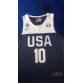 10 Bryant 2019 fiba jersey blue stitched