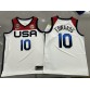 10 Edwards 2023 USA Dream jersey white