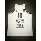 10 Ognjen Jaramaz Partizan Belgrade White Basketball Jersey