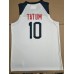 10 Tatum 2019 USA FIBA Basketball world cup jersey white