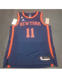 11 Brunson Knicks 2022-23 statement jersey player version