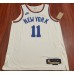 11 Brunson New York Knicks 75th Anniversary White Jersey player version