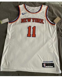 11 Brunson New York Knicks Association Edition jersey White player version