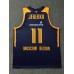 11 Jerebko Moscow Region Khimki Dark Blue Basketball Jersey