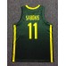 11 Sabonis 2019 FIBA Basketball World Cup Lithuania Team Green Jersey