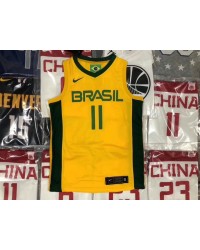 11 Varejao 2019 brazil fiba jersey yellow