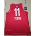 11 Young 2020 All star game jersey red