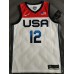 12 Holiday 2020 Olympic USA Team jersey white