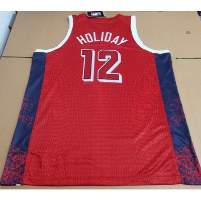 12 Holiday 2024 USA Team jersey red