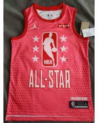 12 Morant 2022 All star game jersey red