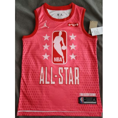 12 Morant 2022 All star game jersey red