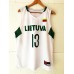 13 Sarunas Jasikevicius 2008 Olympics Lietuva Basketball Jersey White