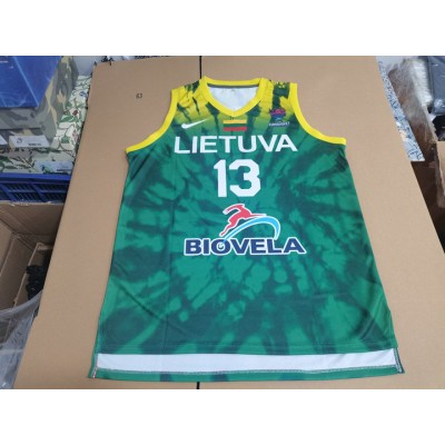 13 VAITKUS Lithuania Basketball Jersey