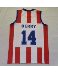 14 Berry Villalba 1990-91 Basketball Jersey