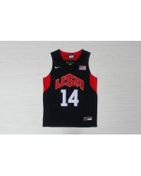 14 Davis 2012 Team USA Olympics Jersey Blue