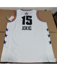 15 Jokic 2018 all star game jersey white