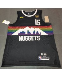 15 Jokic Nuggets 2019-20 city jersey black player version