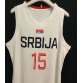 15 Jokic Serbia Fiba jersey white