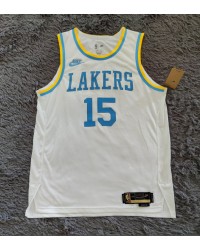 15 Reaves Lakers 22-23 Classic jersey white player version