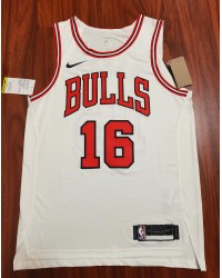 16 Gasol Chicago Bulls jersey white player version