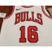 16 Gasol Chicago Bulls jersey white player version