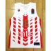 18 Scholes Red Star Belgrade Basketball Jersey red and white stripes