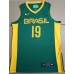 19 Barbosa 2019 brazil fiba jersey green