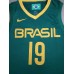 19 Barbosa 2019 brazil fiba jersey green