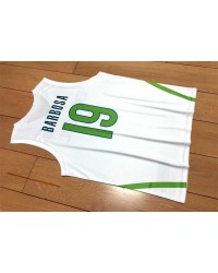 19 Barbosa Brazil Team 2016 FIBA Basketball World Cup Jersey White