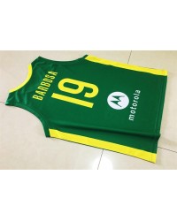 19 Leandro Barbosa 2019 FIBA Basketball World Cup Brazil Team Jersey Green