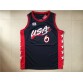 1996 Hardaway 6 Atlanta Olympic jersey Blue